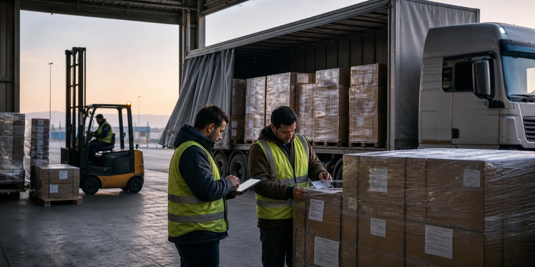 Shipment loading and transport document control